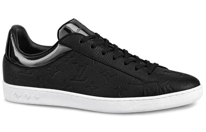 LOUIS VUITTON Luxembourg Sneakers 'Black Logo Monogram' 1A80XZ