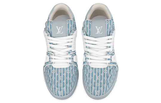 LOUIS VUITTON LV Trainers 'Blue Stripes' 1ABNLI