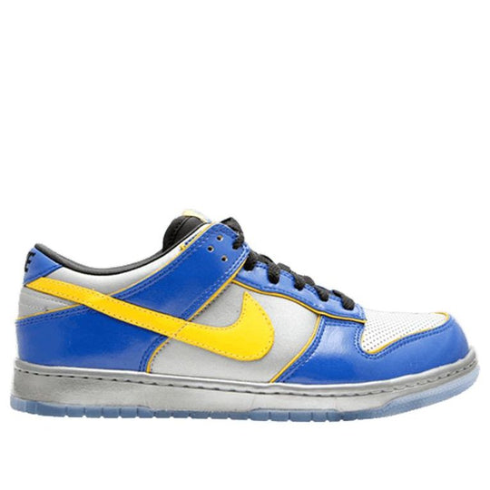 Nike Dunk Low Supreme 'Blue White Yellow' 318643-071