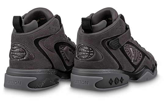 LOUIS VUITTON Trainer 2 Ankle Sneakers 'Grey' 1AB8U4