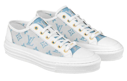 (WMNS) LOUIS VUITTON Stellar Sneakers 'Grey Blue White' 1A8NMG