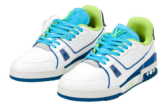 LOUIS VUITTON Trainers 'White Blue Green for Ghana' 1A9DBB