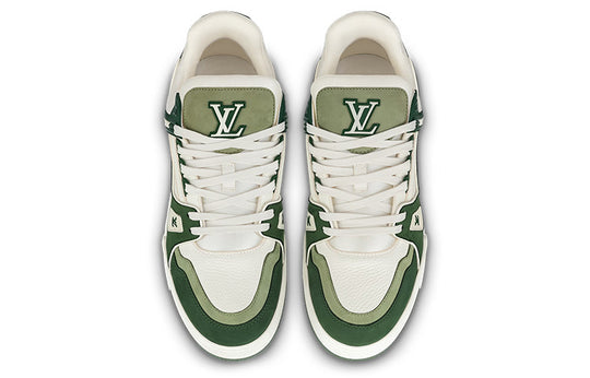 LOUIS VUITTON LV Trainers 'Green' 1ABLVR