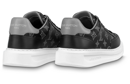 LOUIS VUITTON Beverly Hills Sneakers 'Black Grey Monogram' 1ABMD1