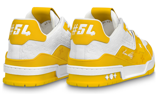LOUIS VUITTON LV Trainers 'White Yellow' 1AANGL