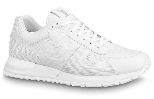 LOUIS VUITTON Run Away Sneakers 'White Monogram and EPI' 1A9ZK6