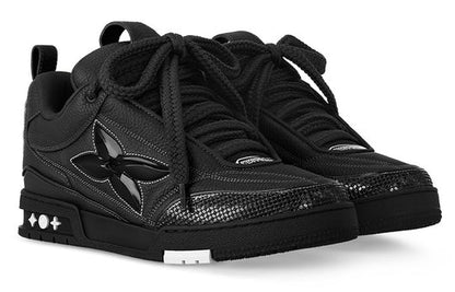 LOUIS VUITTON Skate Sneakers 'Black White' 1ABZ5B