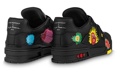 LOUIS VUITTON x YAYOI KUSAMA Sneaker 'Black with Icons' 1ABD2Q