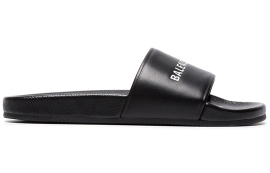 Balenciaga Logo Slide 'Black' 506347WAL001006
