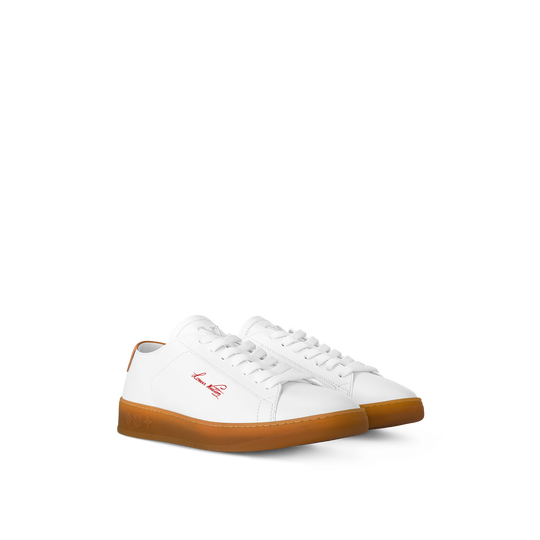 LOUIS VUITTON LV Resort Sneakers 'White Orange' 1ABM8G