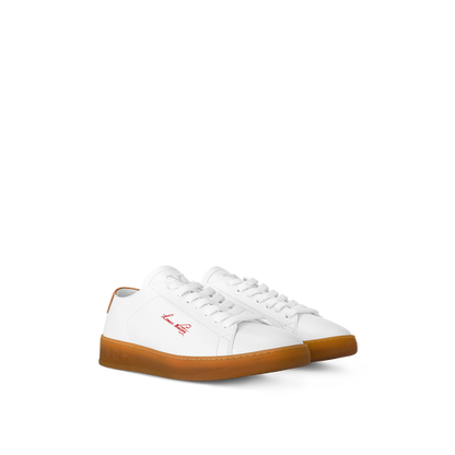 LOUIS VUITTON LV Resort Sneakers 'White Orange' 1ABM8G