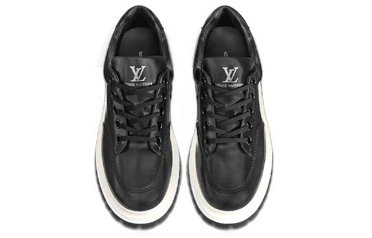 LOUIS VUITTON Abbesses Derbies Sneakers 'Black' 1A8ZI6