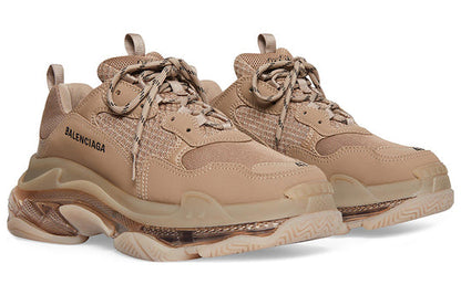 Balenciaga Triple S Clear Sole 'Brown' 541624W2GA12510