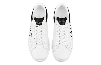 LOUIS VUITTON Luxembourg Sneakers 'White Black' 1A8XZS