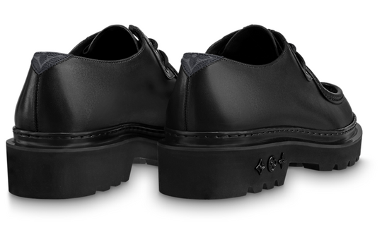 LOUIS VUITTON Major Loafers 'Black with Top Monogram' 1AANSF