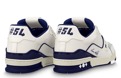 LOUIS VUITTON LV Trainer Sneakers 'White Navy' 1ABNIH