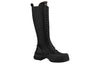 (WMNS) LOUIS VUITTON Ruby Flat Ranger Knee Boots 'Black' 1AB47R