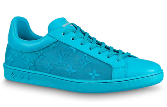LOUIS VUITTON Luxembourg Sneakers 'Teal Logo Monogram' 1A7QYV