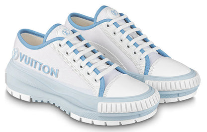 (WMNS) LOUIS VUITTON Squad Sneakers 'White Blue' 1AACWB