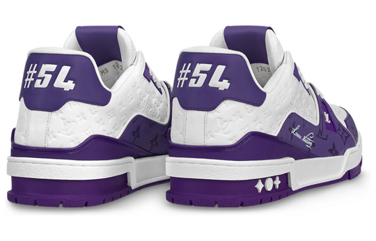 LOUIS VUITTON LV Trainers 'White Purple' 1AANHP