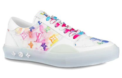 LOUIS VUITTON Ollie Sneakers 'White with Colorful Monogram' 1A8SGT