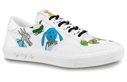 LOUIS VUITTON Ollie Sneakers 'White with Drawings' 1A8Q8