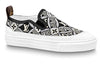 (WMNS) LOUIS VUITTON Playtime Slip-On Shoes 'Black White Monogram' 1A8UP1
