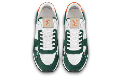 LOUIS VUITTON Run Away Sneakers 'Green Orange' 1ABMEP
