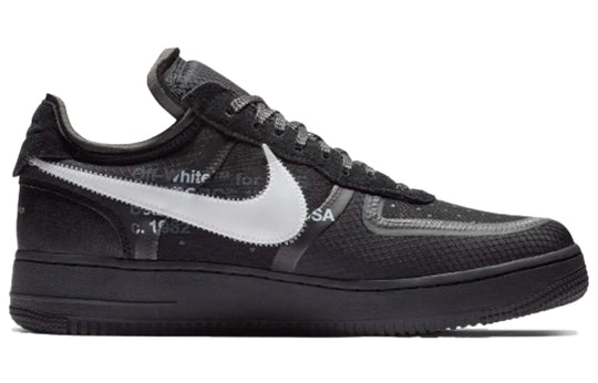 Nike x Off-White Air Force 1 Low 'Black' AO4606-001