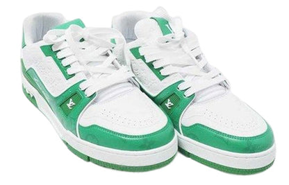 LOUIS VUITTON LV Trainers 'White Green' 1AANFY