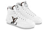 (WMNS) LOUIS VUITTON Charlie Ankle Sneakers 'White with Side Brown Logo' 1AADRJ