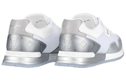 LOUIS VUITTON Run Away Sneakers 'White Silver' 1A9FF0