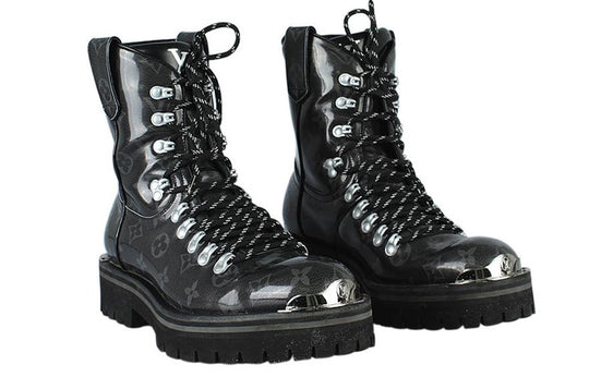 LOUIS VUITTON Outland Boots 'Black with Monogram' 1A4K2J