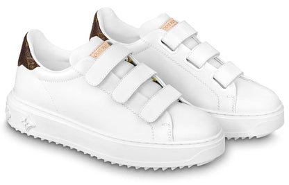(WMNS) LOUIS VUITTON LV Velcro Sneakers 'White' 1AAF7C