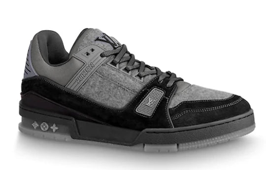 LOUIS VUITTON Trainer Sneakers 'Grey Flannel' 1A5Q1C