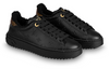 (WMNS) LOUIS VUITTON Time Out Sneakers 'Black Monogram with Shearling' 1AAE04