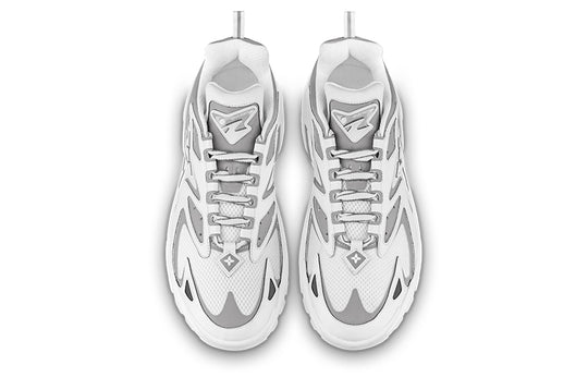 LOUIS VUITTON Runner Tatic Sneakers 'White Grey' 1A9TUV