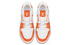 LOUIS VUITTON LV Trainers 'White Minimonogram Orange' 1ABOJY