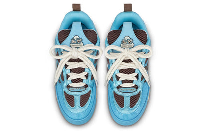 LOUIS VUITTON Skate Sneakers 'Blue Brown' 1ABMID