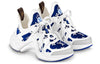 (WMNS) LOUIS VUITTON LV Archlight Sneakers 'White with Blue Monogram' 1AACTQ