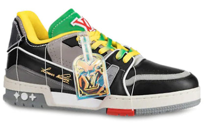 LOUIS VUITTON LV Trainers 'Yellow Multi-color' 1A8QA5