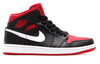 Air Jordan 1 Mid 'Black Gym Red' 554724-020