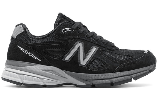 (WMNS) New Balance 990v4 Made In USA 'Black Silver' W990BK4
