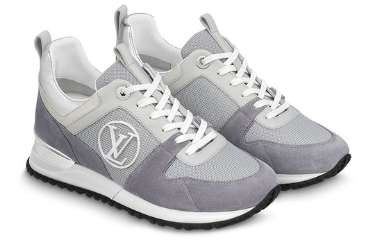 (WMNS) LOUIS VUITTON Run Away Sneakers 'Grey Mesh with Logo' 1ABW54