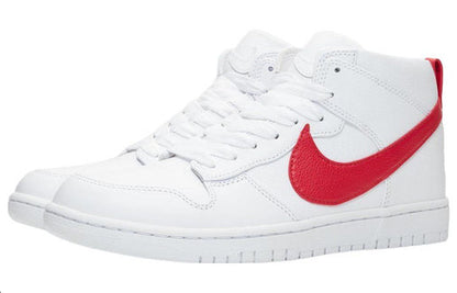 NikeLab x Riccardo Tisci Dunk Lux Chukka 'White Red' 910088-100