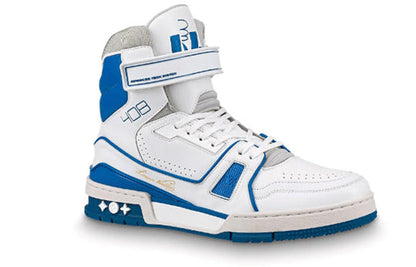 LOUIS VUITTON Trainer Boots 'White Blue' 1A54J8
