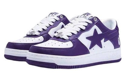 (WMNS) A BATHING APE Sta Leather 'Purple' 1I70-291-006-PURPLE