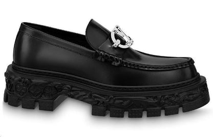 LOUIS VUITTON Baroque Loafers 'Black' 1AB8UJ