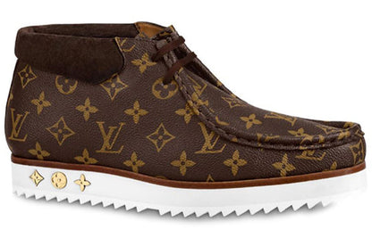 LOUIS VUITTON Mods Ankle Boots 'Brown Monogram' 1A81E6