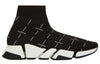 Balenciaga Speed 2.0 Sports Shoes Black/White 645421W2DBT1090